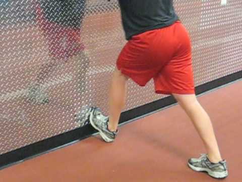 Hockey Training 3 Way Ankle Mobility Toe Raised Wall