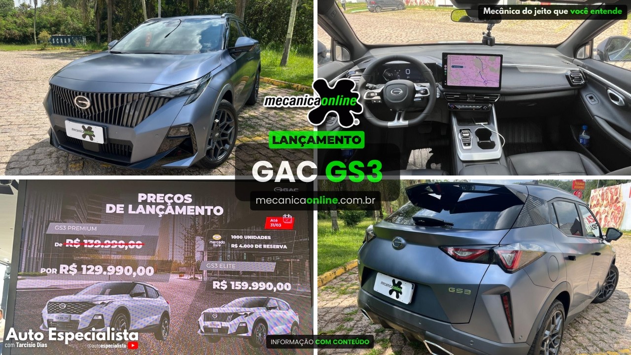 GAC GS3 - O SUV de 170 cv que quer desbancar Creta, Tera e T-Cross