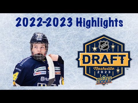 2023 NHL Draft : Oskar FIsker Molgaard - 22-23 Highlights