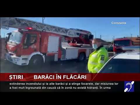 Barăci în flăcări