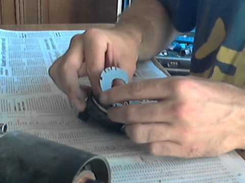 How To replace a brush set on a BMW K starter engine