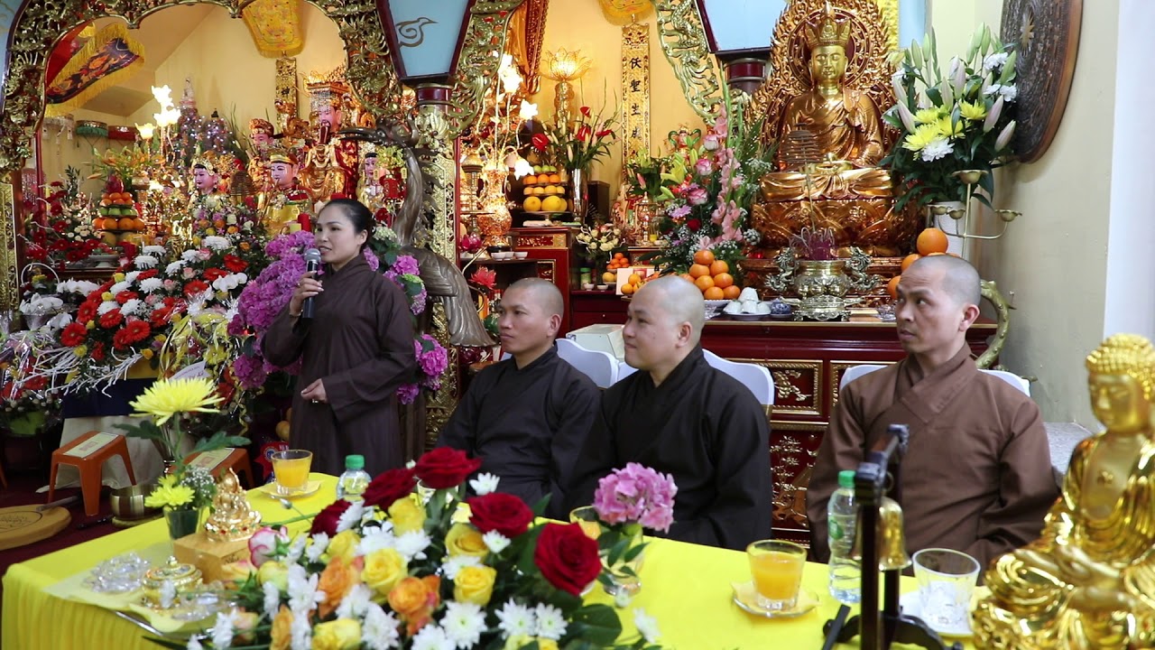 CÔ BÍCH NGỌC PHÁT BIỂU TẠI ĐẠI LỄ PHẬT ĐẢN PHỦ ĐỒNG TÂM ERFURT (19.5.2019)