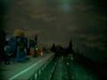 Fahrt mit dem Videowagen mit Minikamera über die Modellbahn