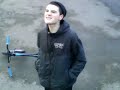 crazy man at thornbury skatepark