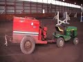 John   Deere   tractor  111 Pulling FMC Bolens Bean water arena