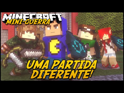 Minecraft: MINI-GUERRA - PARTIDA DIFERENTE?! (Battle Gear Mod)