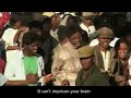 Mahaleo sings to the soldiers that oppress their own people .. listen to the words and music the faces of the young men is just inspiring. en.wikipedia.org