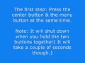 How to hack ipod 4th gen with only 3 buttons and 2 steps