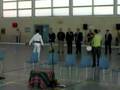 Juan bailando un aurresku a azkuna