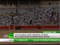 The Parliament in the Spanish region of Catalonia has voted to ban bullfighting in a landmark decision. The vote comes after 180000 people signed a petition saying it's an outdated and brutal form of entertainment. The sport's supporters argue it's one of the oldest traditions in the country and should be preserved. The regional ban, which is the first in mainland Spain, comes into effect in January.