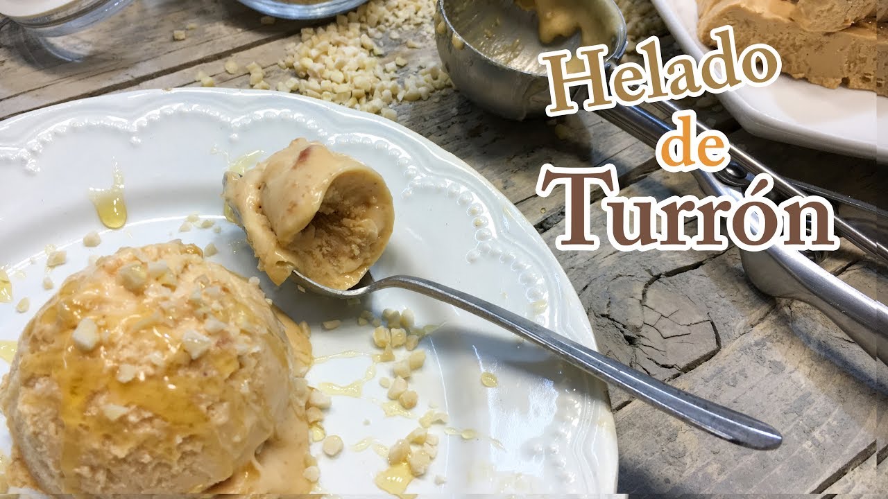 Recetas de Helado de Turrón de Jijona