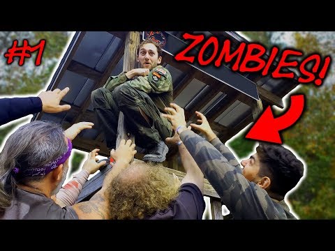 Real Life Walking Dead In AIRSOFT!  ( Ep1 INTO THE HORDE! )