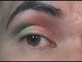 Tropical Eye Look (Puerto Rico Inspired)