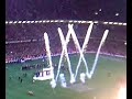 Wales being crowned for winning Grand Slam 2008