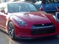 Red 2008 Nissan Skyline R35 With a Slow Cruise By