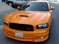 Orange Dodge Charger by Autoworks kuwait