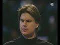 jean sibelius - kullervo, op. 7
iii. kullervo and his sister
part 1 of 3

swedish radio symphony orchestra
esa-pekka salonen, conductor

marianne rorholm, mezzo-soprano
peter mattei, baritone
helsinki university men's chorus

berwaldhallen, stockholm, sweden
january 1995

this epic symphonic poem, written in 1892, was the first widely successful work of jean sibelius, and tells the grim tale of kullervo, a mythical figure from the kalevala, a collection of colorful poems known as the national epic of finland.

in this, the 3rd movement, kullervo has been sent out on a long lonely journey, after growing up away from his family in a difficult home. he meets various ladies along his way, flirts with each,  but they turn him down, though finally one takes him up on his offer of romance. after spending the night together, they speak of their families, and to their utter shock discover they are brother and sister. his sister is so distraught over committing incest she kills herself, and kullervo deeply mourns. 

i wish this was in english subtitles instead of italian! it's a great story.