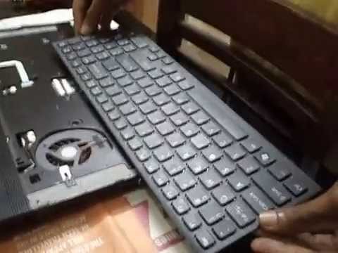 how to open vaio e series laptop