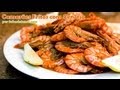 receitas de camar�es fritos com cerveja