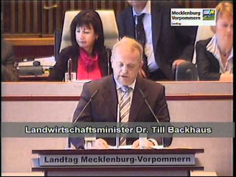 Matthias Backhaus - 18. Landtagssitzung - Anbauverbot gentechnisch veränderter Pflanzen auf Landesflächen - Agrarminister Till Backhaus (SPD)