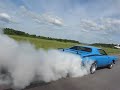 1972 Dodge Charger (Big Blue) Burnout