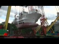 Tsunami-tossed Ships Rescued in Japan
