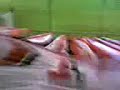 en la tribuna de la fiesta santa contra huracan que barra!