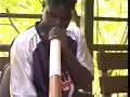 Datjirri E flat yidaki, played by Gavin Yomunu Yunupingu