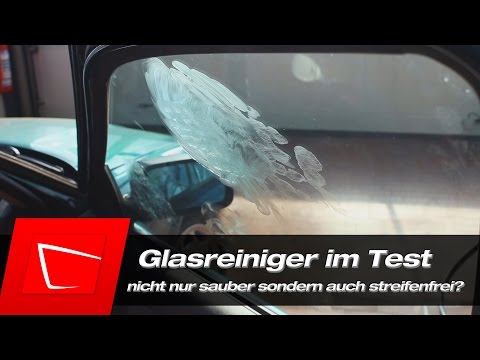 Autopflege Glasreiniger im Test - Autoscheiben vollständig und streifenfrei reinigen