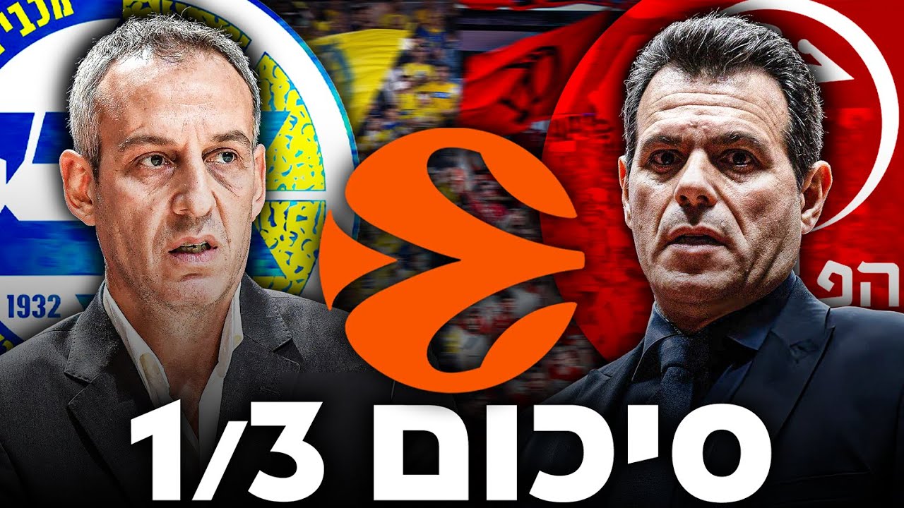 היורוליג חוזר לישראל! סיכום שליש ביורוליג – הפועל תל אביב | מכבי תל אביב