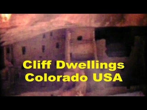 Cliff Dwellings Mesa Verde National Park Colorado USA 1960