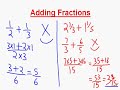 Fractions 2 Adding & Subtracting