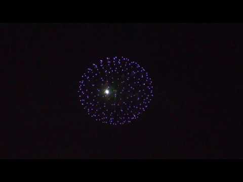 ２００６　常総市みつかいどう花火大会　プログラム６　５号１００連　野村花火