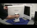 iMac Take Apart - Part 1 (Remove Front Panel) In this video I will show you how to remove the front panel from your White Intel iMac & G5 iMac with iSight. There are a few videos online showing how to pull the front panel off but mis showing you how to properly disconnect the top of the panel from the iMac. This is a very important step so that you do not break the panel or metal fingers that hold the panel to the iMac. *** You need to have an Apple Access Card Tool to properly disconnect the panel from the iMac *** Online this card/tool can cost $20-$30 but I have posted a video here showing you how easy it is to make your own for Free. www.youtube.com Related Video: --
