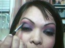 Dark Plum/ Pink Eyes