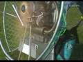 Old fashion take off with a paramotor