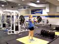 more power clean and jerk- last set of the day