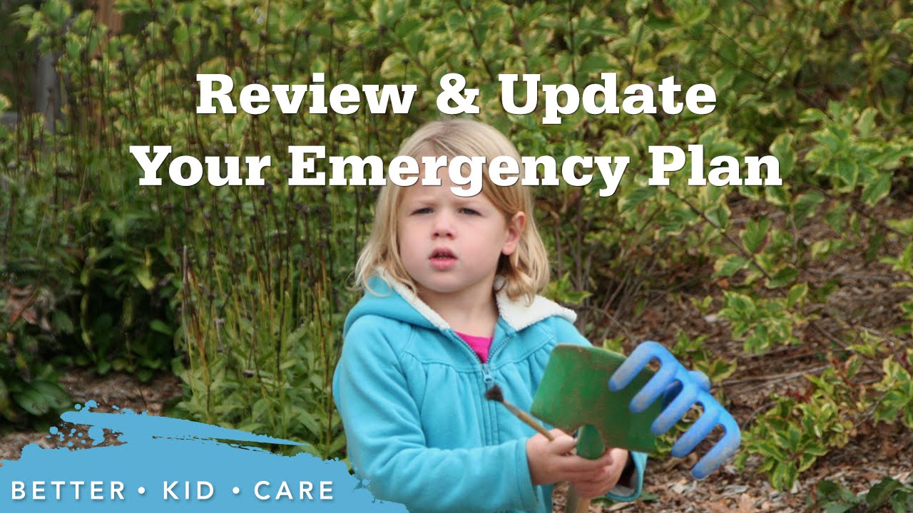 Review & Update Your Emergency Plan