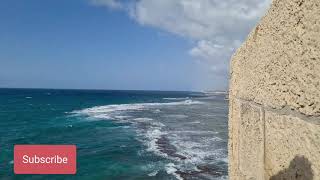 مدينة عكا الساحليه، فلسطين المحتله 🇵🇸، جوله خلابه فوق الجو و على الأرض في شوارعها و بين أزقتها،،،