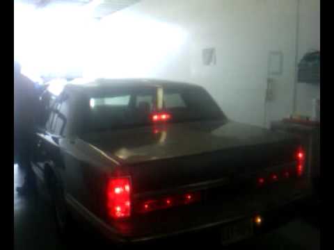 Lincoln Town Car with LED Brakelights