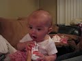Daddy Scares Baby!! Very Funny Video! - Lilah