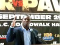 Jermain Taylor talks about fighting Pavlik