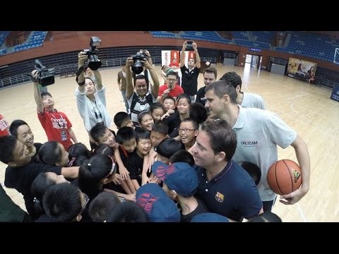 Nachbar, Abrines, Hezonja and Pascual in Euroleague 'One Team' programme Nachbar, Abrines, Hezonja and Pascual in Euroleague 'One Team' programme