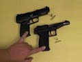 FN Five seveN in 5.7x28mm 1 pound 7.4 ounces Grendel P30 in .22 mag 1 pound 5.4 ounces Pistol Buyers Guide pistolbuyersguide.com These pistols were supplied by and are available for sale (at the time we took the video) from; Tucson Guns  Western Artifacts http Another video review by: www.GunWebsites.com Read our Gun Websites Blog; http Chat with us at GunChat.net www.gunchat.net Gun Websites on Facebook; www.facebook.com Gun Websites on Twitter: twitter.com