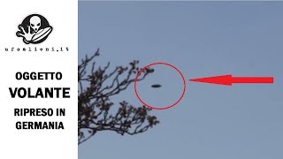 Oggetto volante non identificato in Germania. UFO 
