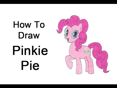 how to draw pinkie pie