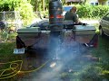 Cimmarron Bass Boat Mariner Motor Running