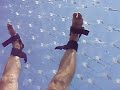 INSIDE THE  WATER-SLIDING ZORB