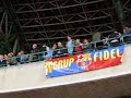 Grup Fidel i Fedayn EAM a la Curva B del San Paolo a NAPOLI