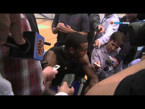 stoudemire - New York Knicks Amare Stoudemire speaks to the media following to todays practice. Stoudemire talks about his possible return for Game 3 against the Indiana ...